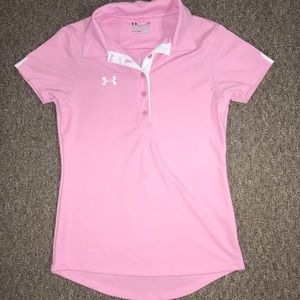 Pink Golf Polo